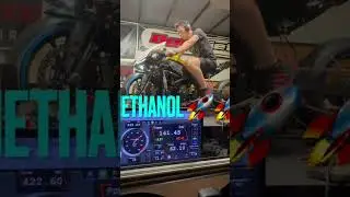 Insane Yamaha R6 on methanol ￼