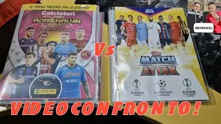 ADRENALYN Vs MATCH ATTAX - videoconfronto degli album e card