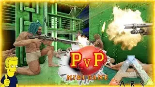 PvP FUN MINI GAMES IN ARK: Survival Evolved EP44