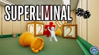 Mind Blowing, Brain Teasing Puzzles - First time playing. Superliminal  #gaming #pc #fun