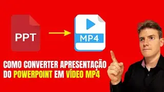 DESCUBRA AGORA: Como CONVERTER a sua APRESENTAÇÃO POWERPOINT em VÍDEO MP4!