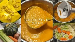 Vellutata di Zucca LIGHT & Detox (No Patate) 🌿 Healthy Vegan Pumpkin Soup