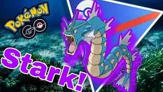 Crypto Gyarados blasts with fire breath!