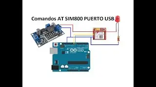 Comandos AT SIM800 PUERTO USB PARTE 1