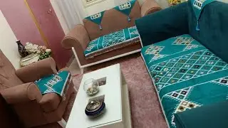 هنقص طقم بياضات العربى بطريقه سهله وبأحتراف وهنوفر كمان فالقماش