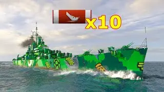 World of WarShips Salem - 10 Kills.