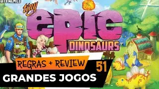 TINY EPIC DINOSAURS - Regras + Review