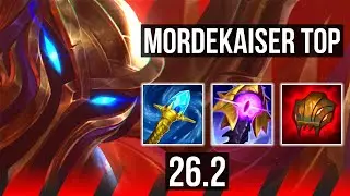 MORDEKAISER vs URGOT (TOP) | Perfect KDA: 9/0/2 | EUNE Grandmaster | 26.2