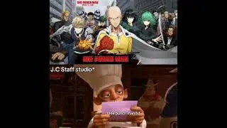 One Punch Man chosen by the j.c staff studio