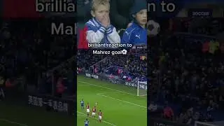 crazy fan react to mahrez goal 🔥 💥🥳 #football #shorts