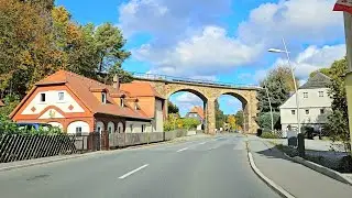 4k Driving in Germany 🇩🇪 | Most Beautiful Villages in Germany ( Sachsen ) 4k60fps