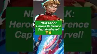 Leaked voicelines referencing Captain Marvel! 🌟 #marvelrivals #marvelrivalsleaks #captainmarvel