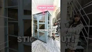 [What! The front door sticks out!?] Bizarre house tour that makes you wonder how people live there!