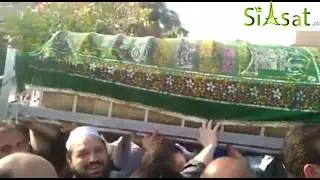 PTI's Naeem Ul Haq's funeral service