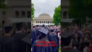 MIT Graduation Ceremony for Class 2020 and 2021back in May :)