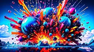 Vibrant Colorful Patterns - No Sound, Abstract Stunning 4K Live TV Screensaver (Wallpaper)