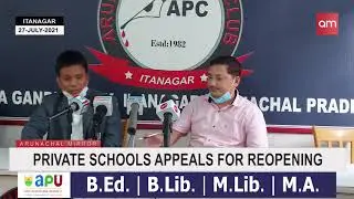 PRIVATE SCHOOLS APPEAL FOR REOPENING
