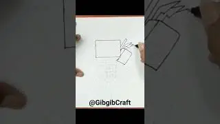 Easy drawing TITAN Speakerman  #easydrawing #tutorial #skibiditoilet #shorts #titanspeakerman