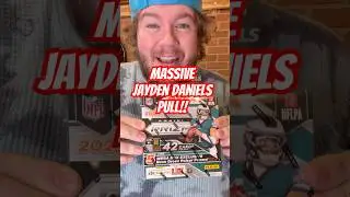 Massive Jayden Daniels pulled! #boxopening #packopening #productreview #sports #sportscards