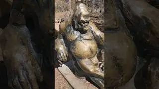 Gorilla Statue by Sherry Sander at the Denver Zoo
