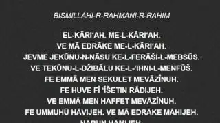Sura El Kari'a