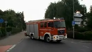 HLF16/12 FF Maintal D&ouml;rnigheim mit Bullhorn