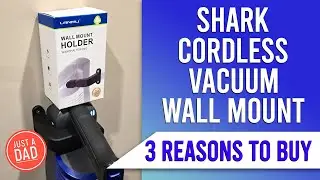 LANMU Wall Mount Holder for Shark Cordless Stick Vacuums REVIEW