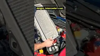 Are You Overthinking How To Remove Your Top Mount Intercooler?