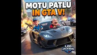 GTA 5: Motu Patlu vs Los Santos Police leo jackson  #gta #gtaonline #shortsfeed #gaming