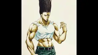 Trying to get the secret adult Gon in anime fighters.