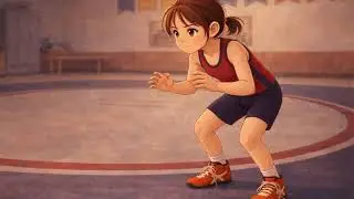 She Tied Her Shoes Anyway | A Story About Girls Wrestling & Courage