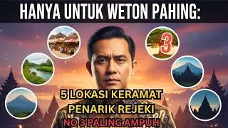 HANYA UNTUK WETON PAHING: 5 LOKASI KERAMAT PENARIK REZEKI, NOMOR 3 PALING AMPUH!