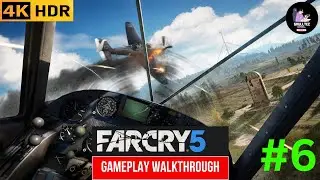Far Cry 5 Gameplay Walkthrough Part 6 - Epic Plane Chase in 4K HDR! ✈️💥