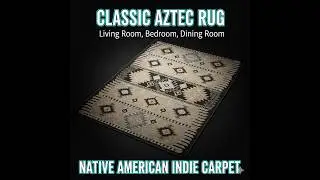 Hauteloom Buckhaven Southwestern Tribal Living Room Bedroom Dining Room Aztec Area Rug