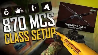 Bullet Force: Shotgun Only Event BEST CLASS SETUP! - [870 MCS Setup/Guide]