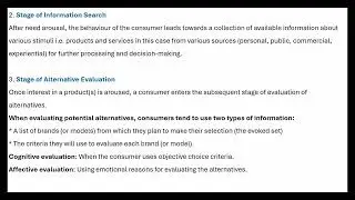 Consumer Buying Decision Process