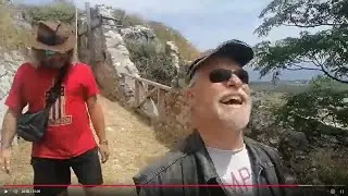 Carry on up the castle, a visit to the Castle of Agios Georgios, and the Old time cafe