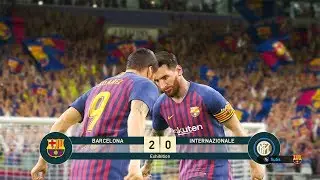 PES 2019 - Messi New Celebration With Suarez