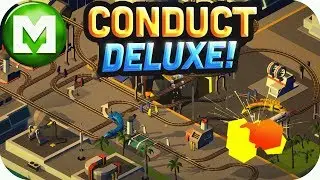 Conduct Deluxe! 2nd look train Puzzle Arcade Game - Boy is this addictive
