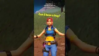 Vault Girl wants a hug... | Fallout in #Fortnite #Fallout #Shorts
