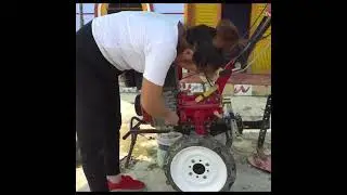 Mechanical Girl Fixes Mini Plows 🚜 Building a Farm & Growing Watermelons