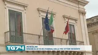 ROSOLINI DOMANI ALLE 15 00 I FUNERALI DELLE TRE VITTIME INCIDENTE
