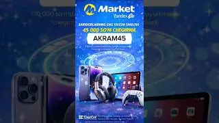 Yandex Market promokod ✅️ AKRAM45 #yandex #rek