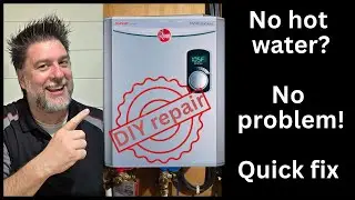 Tankless Water Heater Repair Quick fix - under $6 repair. How to repair tankless water heater