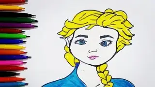 frozen 2 drawing | frozen 2 elsa drawing easy