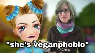 That Vegan Teacher ATTACKS Anna Oop!