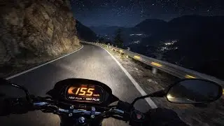 Mountain Night Ride | Silence Speed & Peace 🌙⛰️