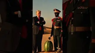 trump vs Ibrahim traore #politicalcomedy #satire
