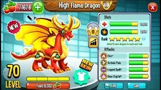 Dragon City: High Flame Dragon, NEW LEGENDARY | EXCLUSIVE DRAGON! 😱