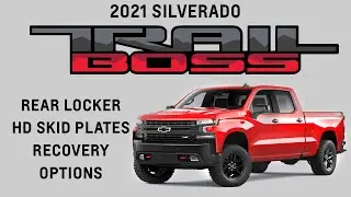 What Makes A Silverado A Trail Boss? | Offroad features